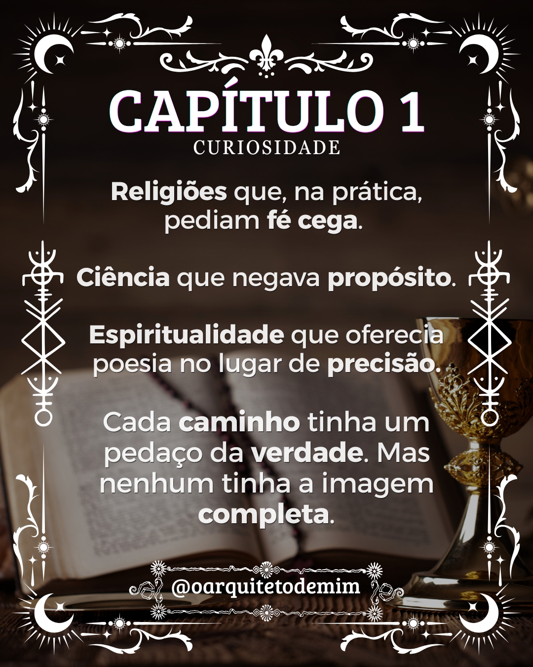 Capítulo 01 — Curiosidade