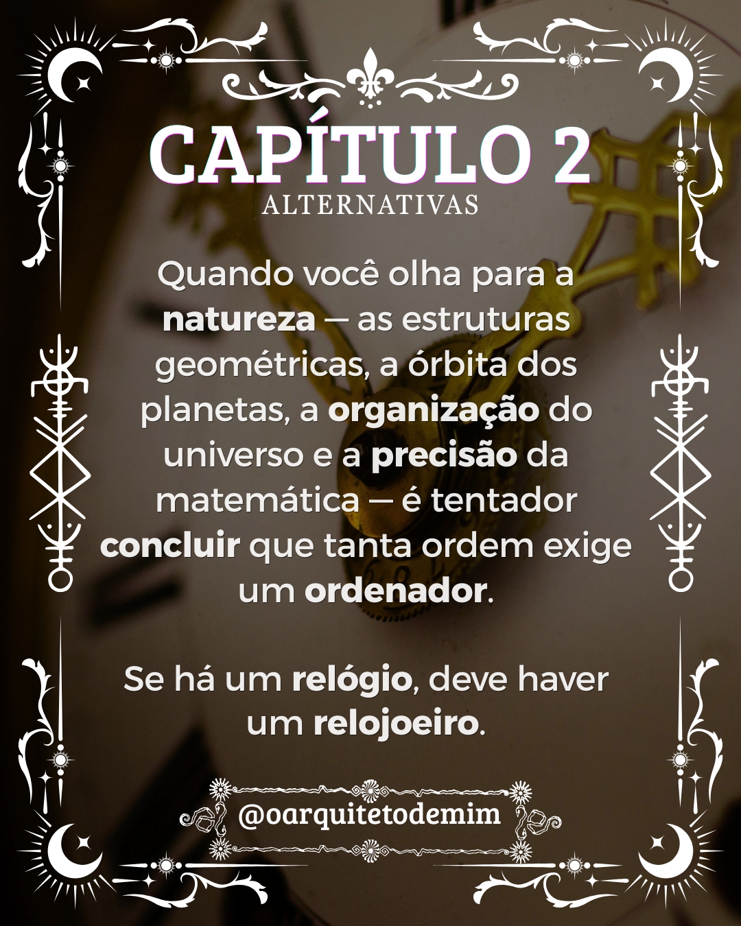 Capítulo 02 — Alternativas
