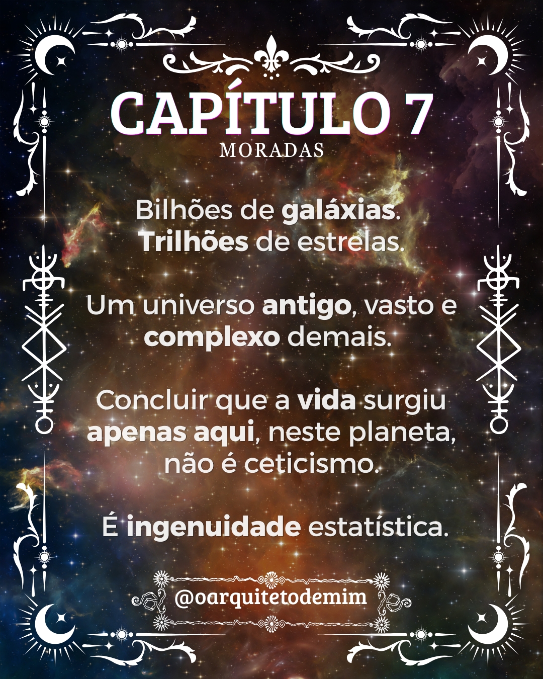 Capítulo 07 — Moradas